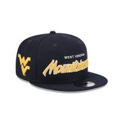 West Virginia New Era 950 Script Mountaineers Hat